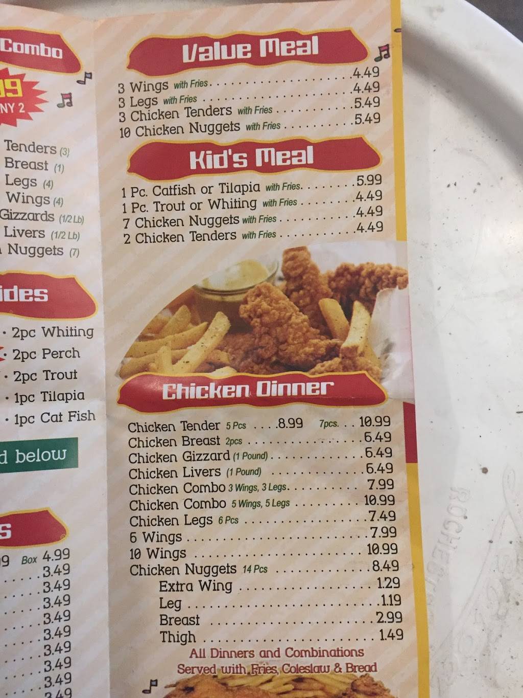 Hip Hop Fish & Chicken | restaurant | 1407 E Cold Spring Ln, Baltimore, MD 21239, USA | 4104642100 OR +1 410-464-2100