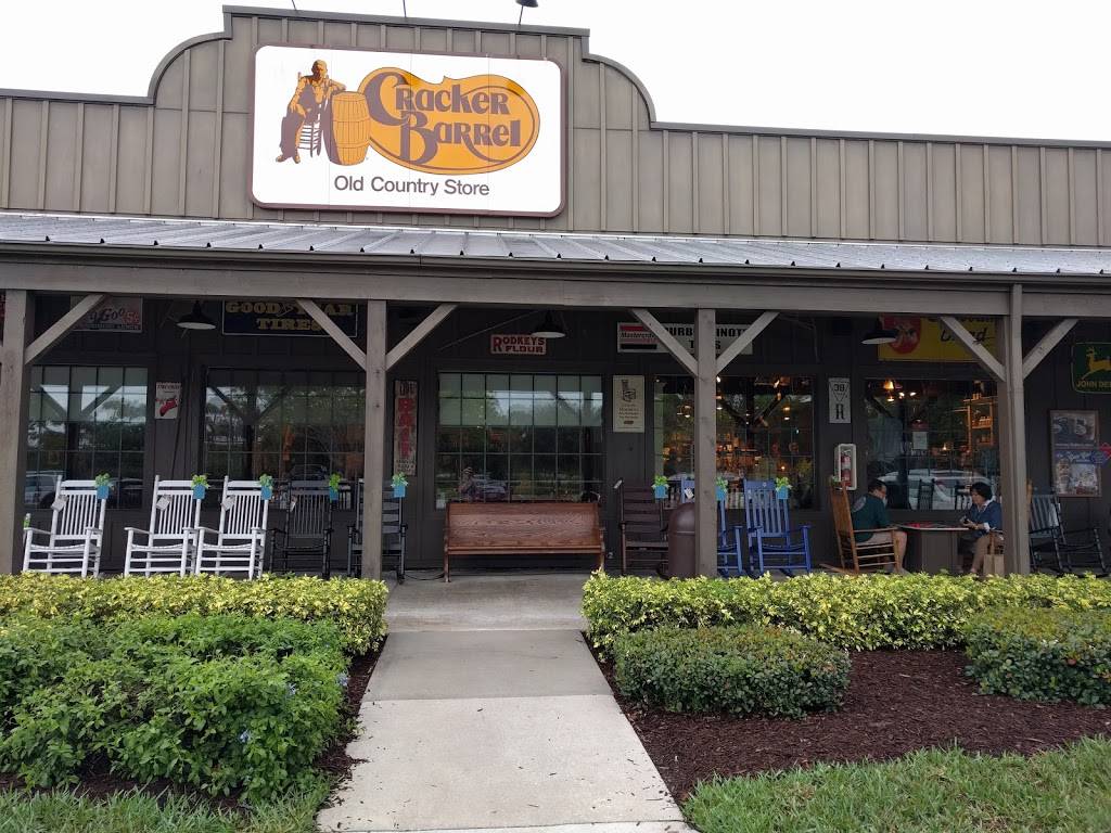 Cracker Barrel Old Country Store | restaurant | 7461 SW Lost River Rd, Stuart, FL 34997, USA | 7727810097 OR +1 772-781-0097