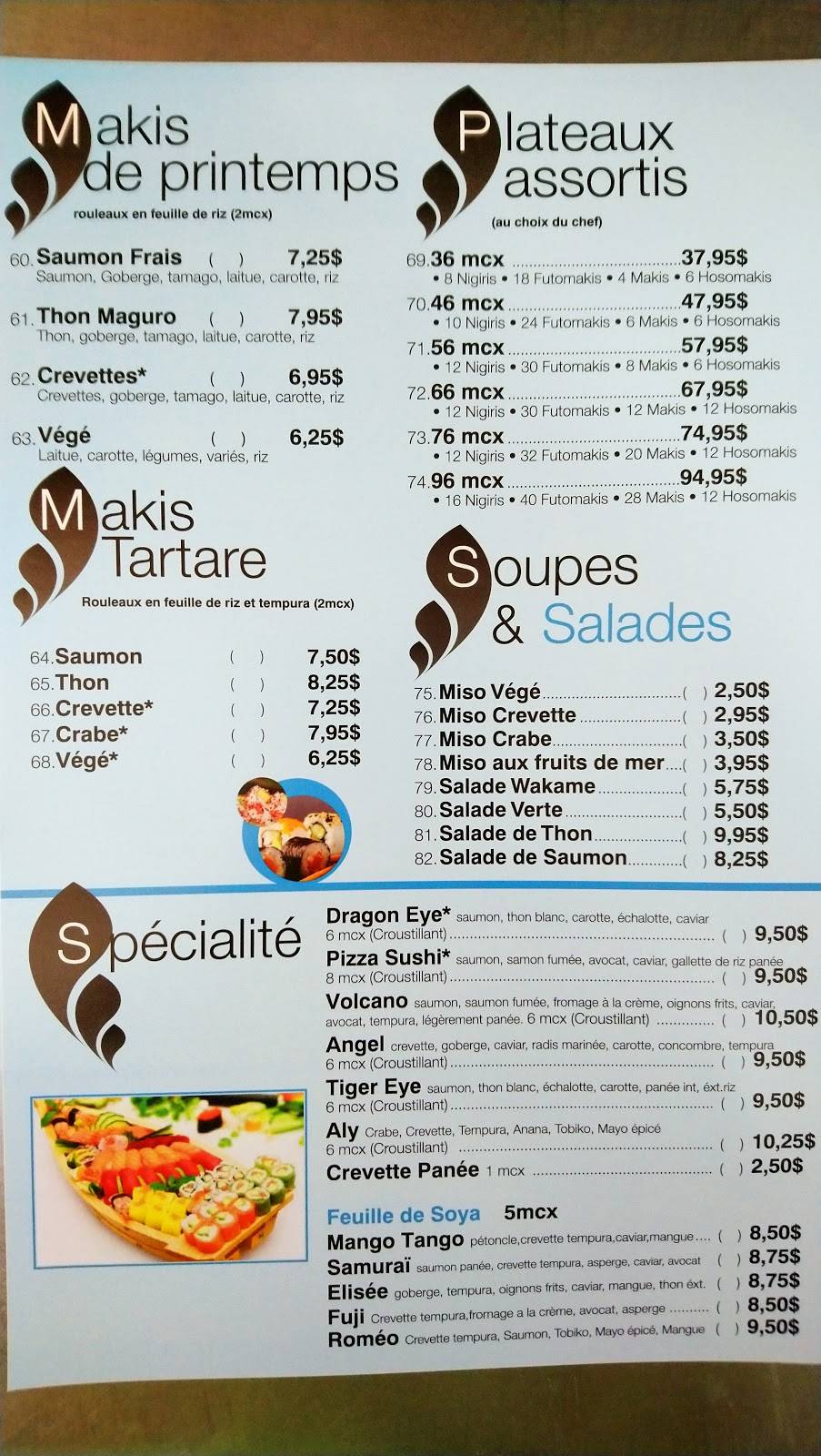 Sushi Itachou | restaurant | 512 Rue Notre-Dame, Repentigny, QC J6A 2T8, Canada | 4506579898 OR +1 450-657-9898