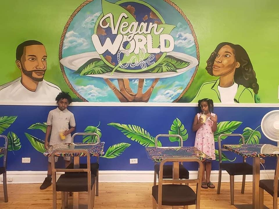 Vegan World Cafe | restaurant | 5419 W North Ave, Chicago, IL 60639, USA | 7737292188 OR +1 773-729-2188