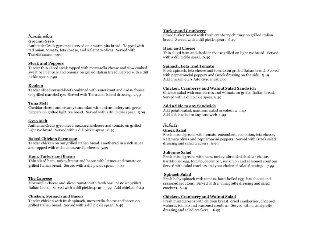 Ambers Bistro | restaurant | 30 E 6th St, Waldron, AR 72958, USA | 4796378300 OR +1 479-637-8300