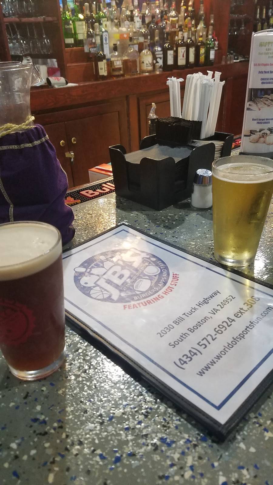 JBs | restaurant | 2030 Bill Tuck Hwy, South Boston, VA 24592, USA | 4345726922 OR +1 434-572-6922