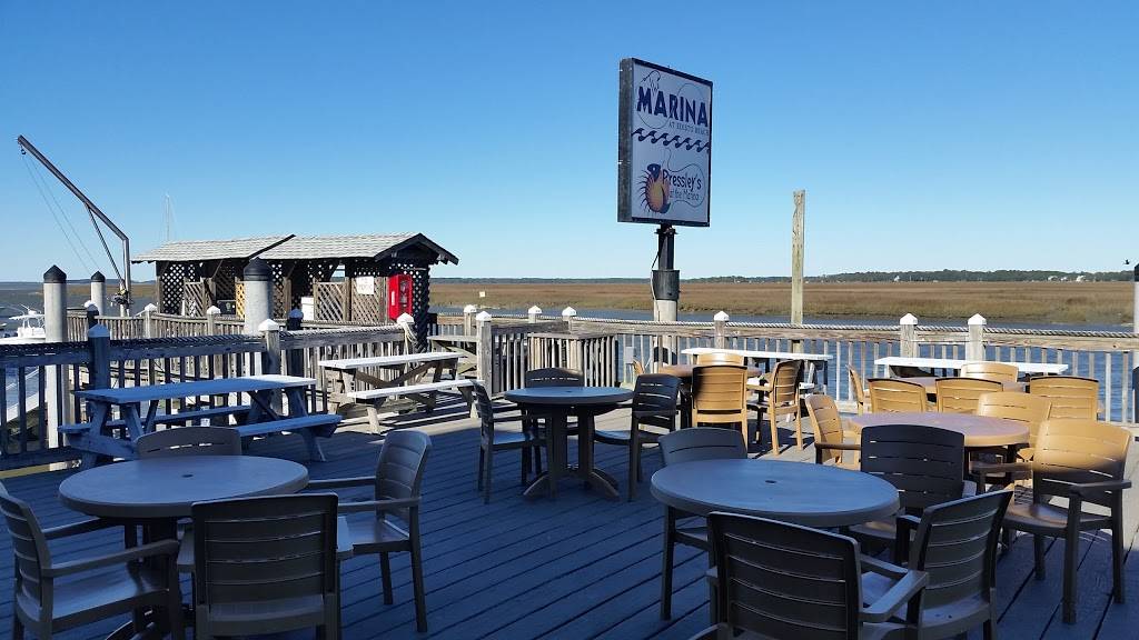 Pressleys at the Marina | restaurant | 3702 Docksite Rd, Edisto Island, SC 29438, USA | 8438699226 OR +1 843-869-9226