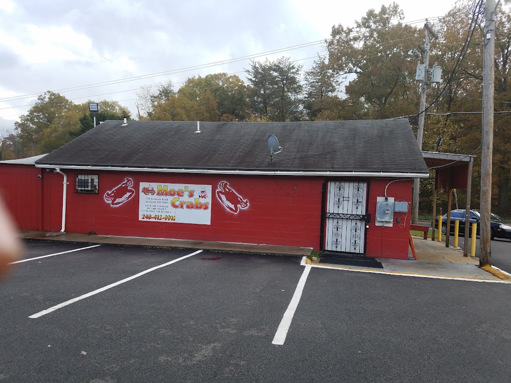 Moes Crabs & Seafood Carryout. | restaurant | 710 Accokeek Rd, Accokeek, MD 20607, USA | 3012030015 OR +1 301-203-0015