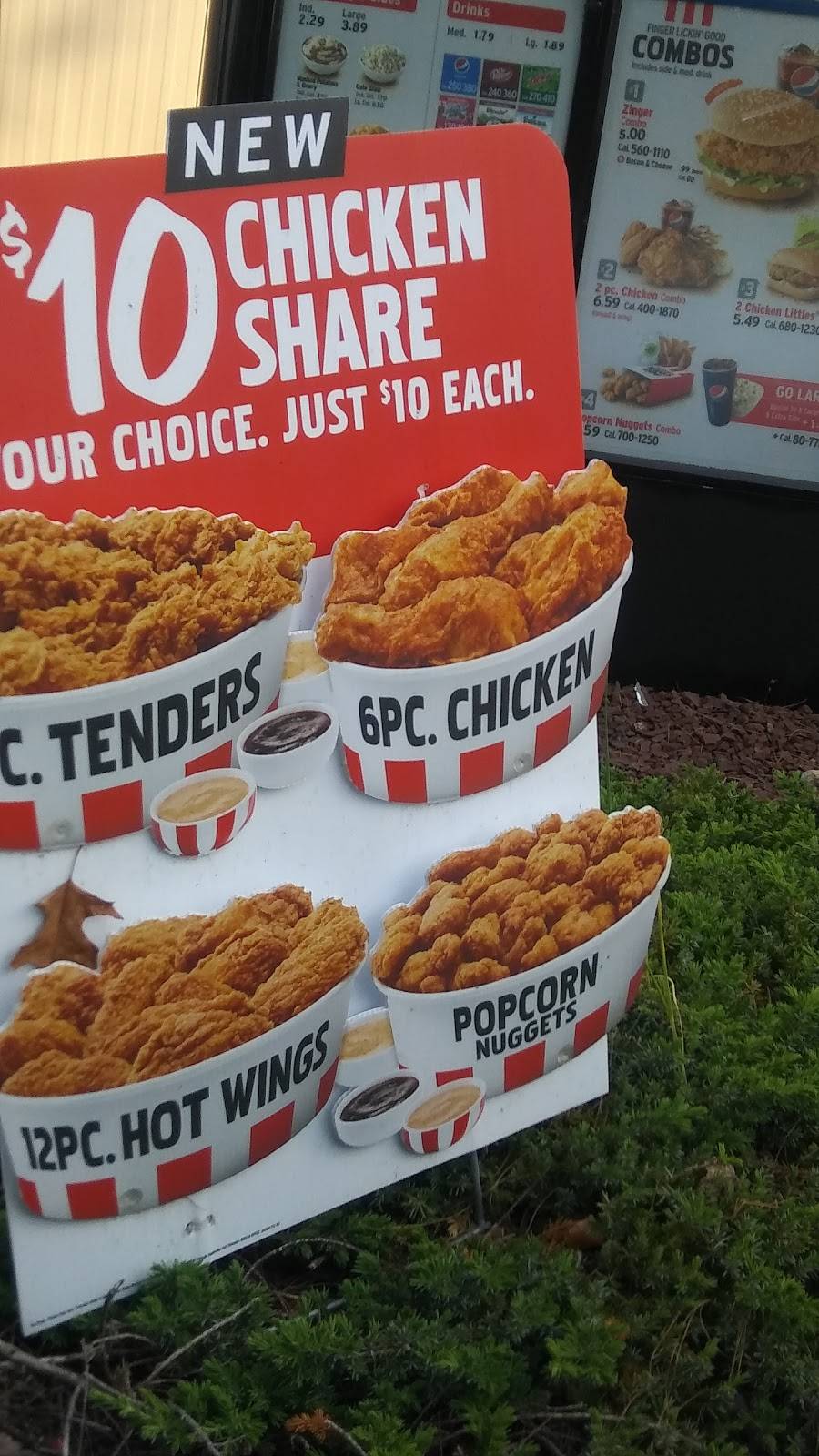 KFC | meal takeaway | US-130, Burlington, NJ 08016, USA | 6093862680 OR +1 609-386-2680