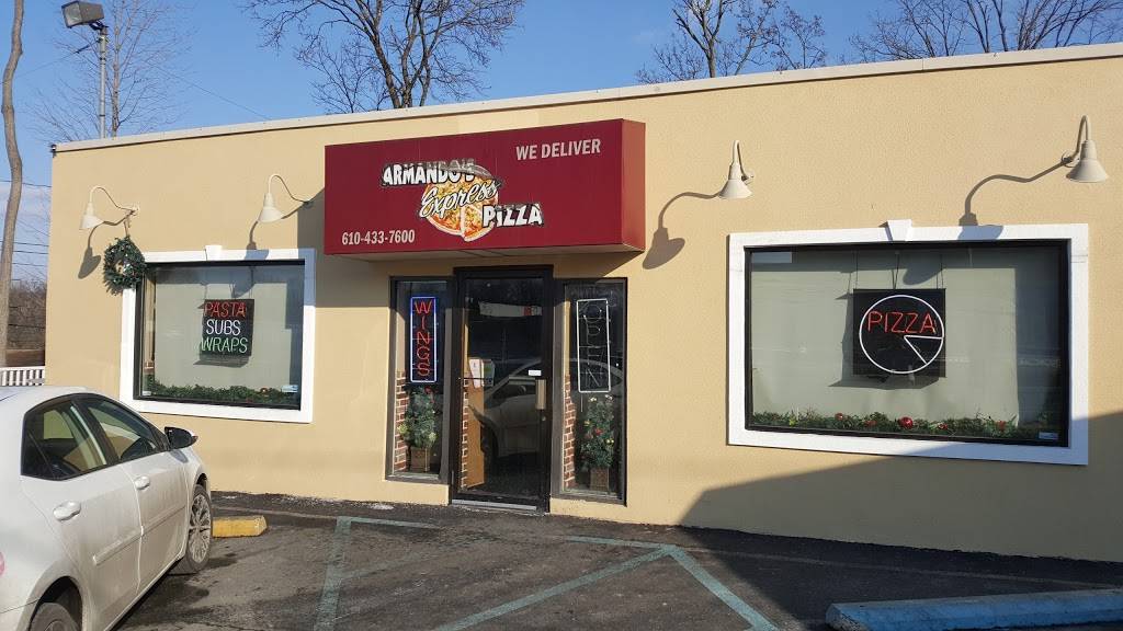 Armandos Express Pizza | restaurant | 1065 MacArthur Rd, Whitehall, PA 18052, USA | 6104337600 OR +1 610-433-7600