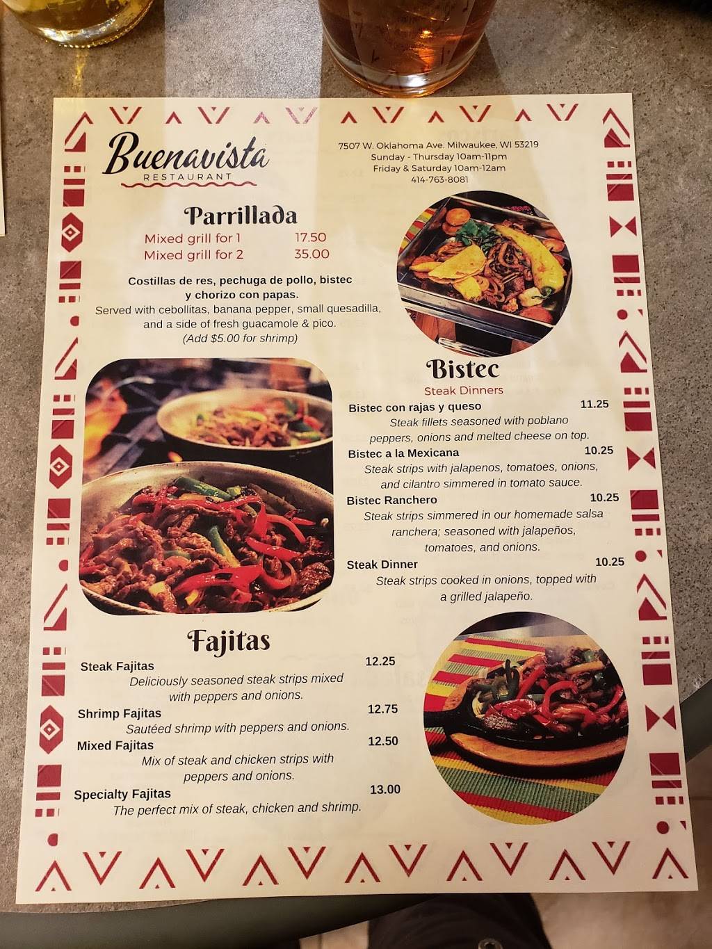 Buenavista Banquets & Restaurant | restaurant | 7507 W Oklahoma Ave, Milwaukee, WI 53219, USA | 4145732918 OR +1 414-573-2918