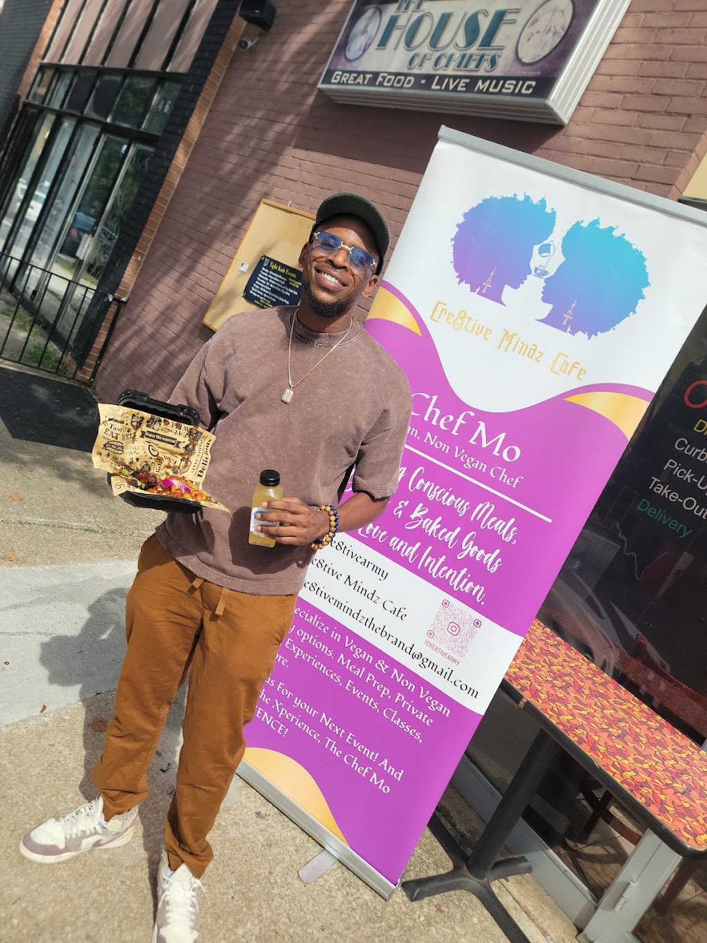 Cre8tiveMindz cafe | restaurant | 4603 York Rd, Baltimore, MD 21212, USA | 4433547850 OR +1 443-354-7850