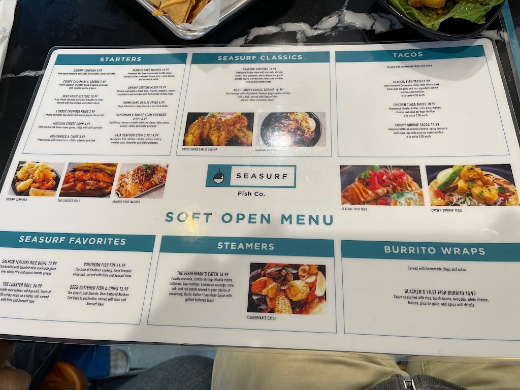 Seasurf Fish Co | restaurant | 202 N El Camino Real, San Clemente, CA 92672, USA | 9492181994 OR +1 949-218-1994