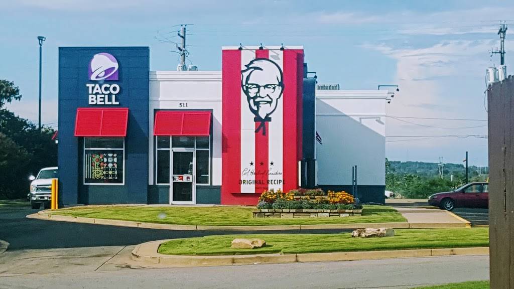 KFC | restaurant | 511 N Plaza Dr, Van Buren, AR 72956, USA | 4794101851 OR +1 479-410-1851