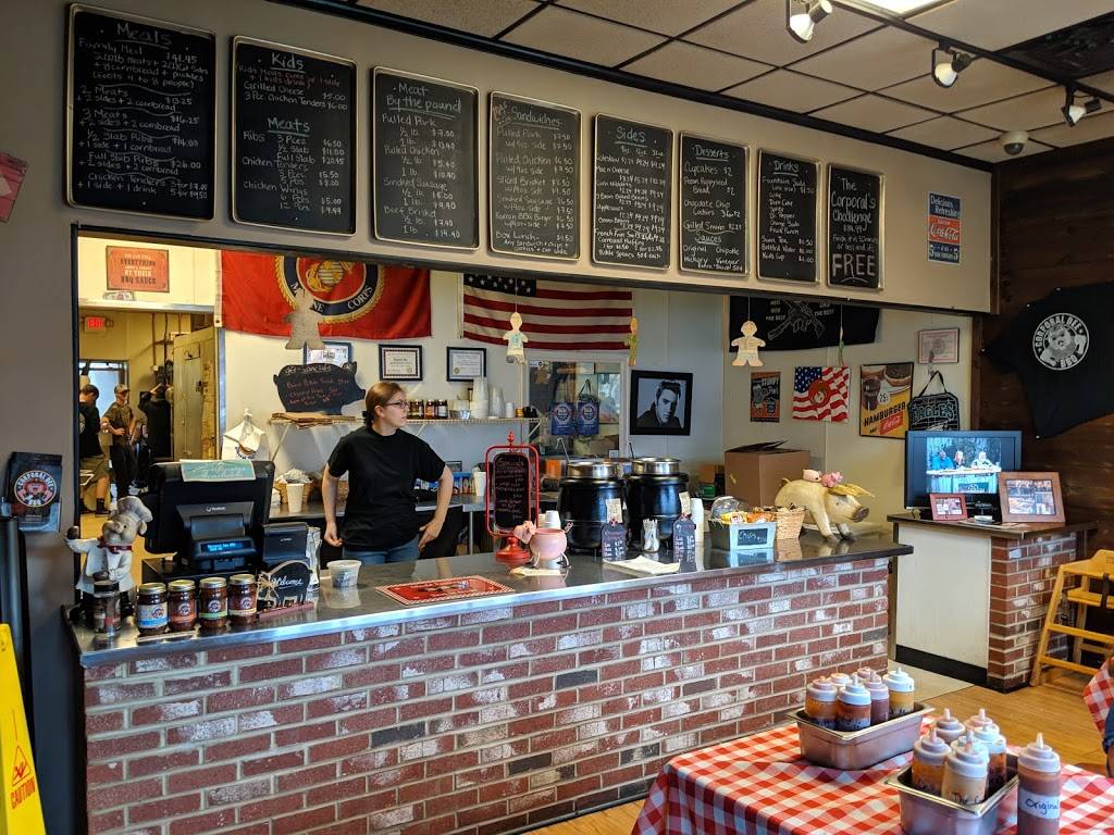 Corporal Dee BBQ | restaurant | 16 Marchwood Rd, Exton, PA 19341, USA | 6105941832 OR +1 610-594-1832