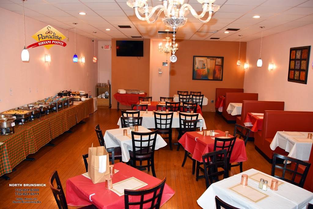 Paradise Biryani Pointe North Brunswick | restaurant | 1980 NJ-27, North Brunswick Township, NJ 08902, USA | 7328216300 OR +1 732-821-6300