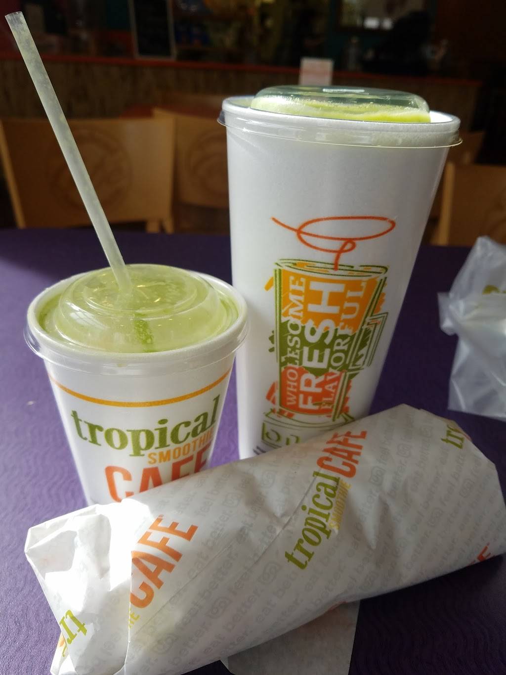 Tropical Smoothie Cafe | restaurant | 2130 New Garden Rd Suite Q, Greensboro, NC 27410, USA | 3368970015 OR +1 336-897-0015
