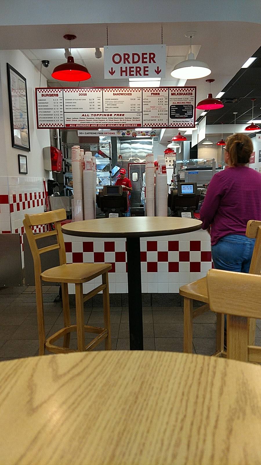 Five Guys | meal takeaway | 6546 Jericho Turnpike, Commack, NY 11725, USA | 6318580003 OR +1 631-858-0003