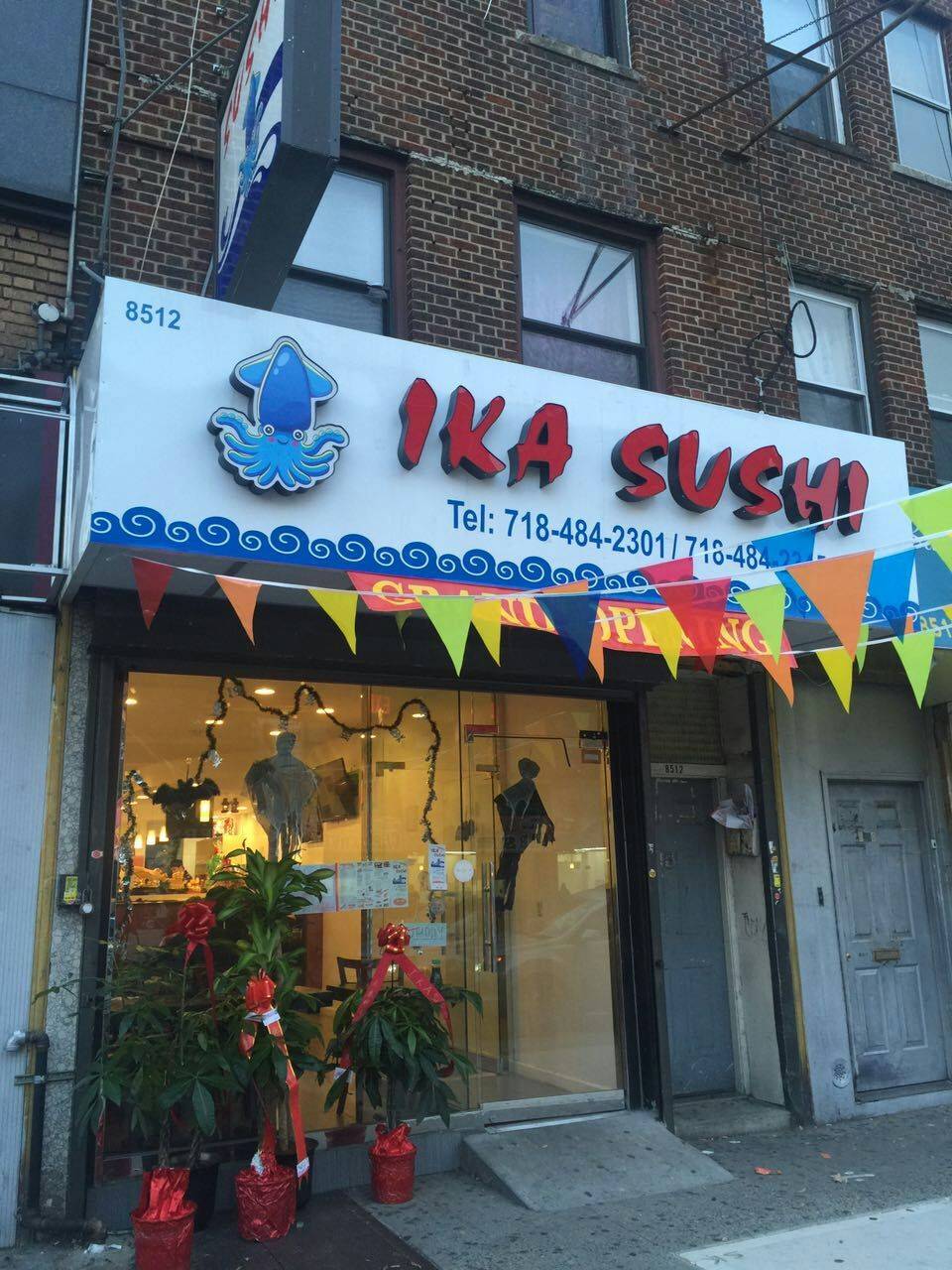 Ika Sushi | restaurant | 8512 Bay Pkwy, Brooklyn, NY 11214, USA | 7184842301 OR +1 718-484-2301