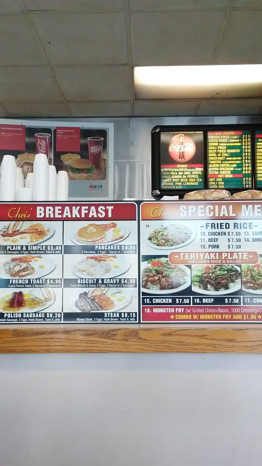 Chris Burgers | cafe | 407 Iowa Ave, Riverside, CA 92507, USA | 9517818542 OR +1 951-781-8542