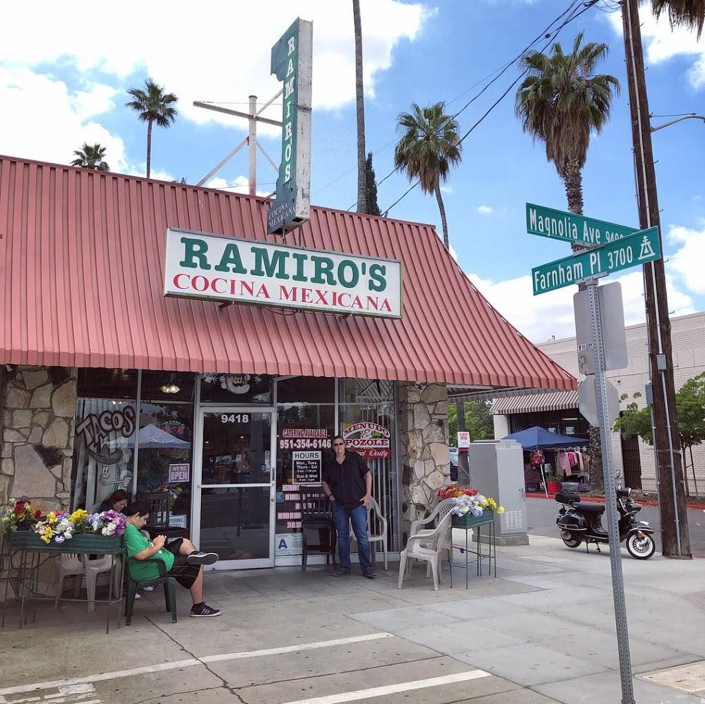 Ramiros Cocina | restaurant | 9418 Magnolia Ave, Riverside, CA 92503, USA | 9513546146 OR +1 951-354-6146
