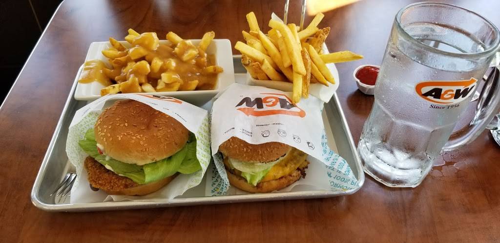 A&W Canada | restaurant | 7665 Thorold Stone Rd, Niagara Falls, ON L2H 2P7, Canada | 2892965700 OR +1 289-296-5700