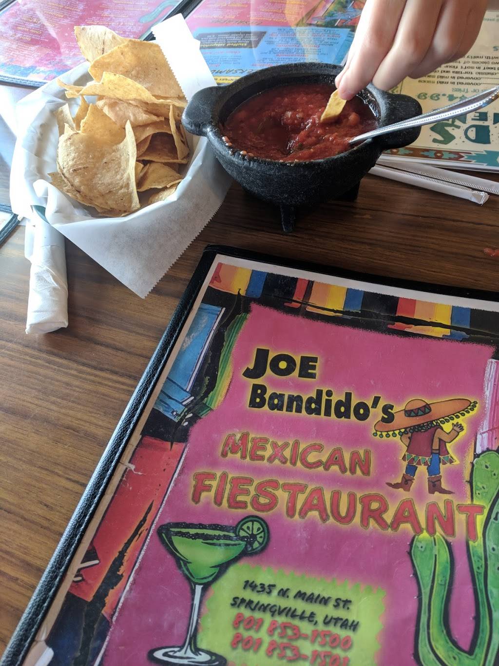 Joe Bandidos | restaurant | 1435 N Main St, Springville, UT 84663, USA | 8018531500 OR +1 801-853-1500