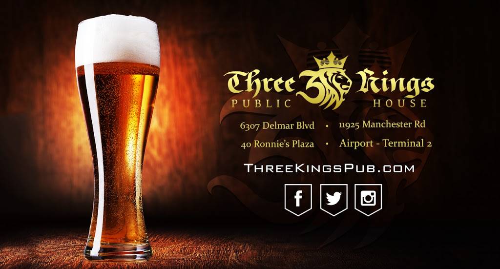 Three Kings Public House | restaurant | 6307 Delmar Blvd, University City, MO 63130, USA | 3147213388 OR +1 314-721-3388