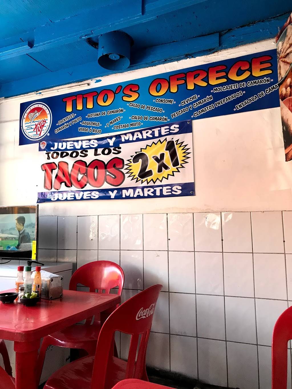 Mariscos Titos | restaurant | Calle Primera 7931, Zona Centro, 22000 Tijuana, B.C., Mexico | 016646384591 OR +52 664 638 4591
