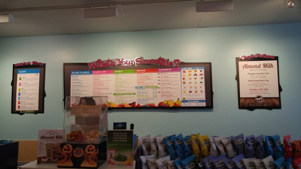 Planet Smoothie | restaurant | 1210 S International Pkwy, Lake Mary, FL 32746, USA | 4078053225 OR +1 407-805-3225