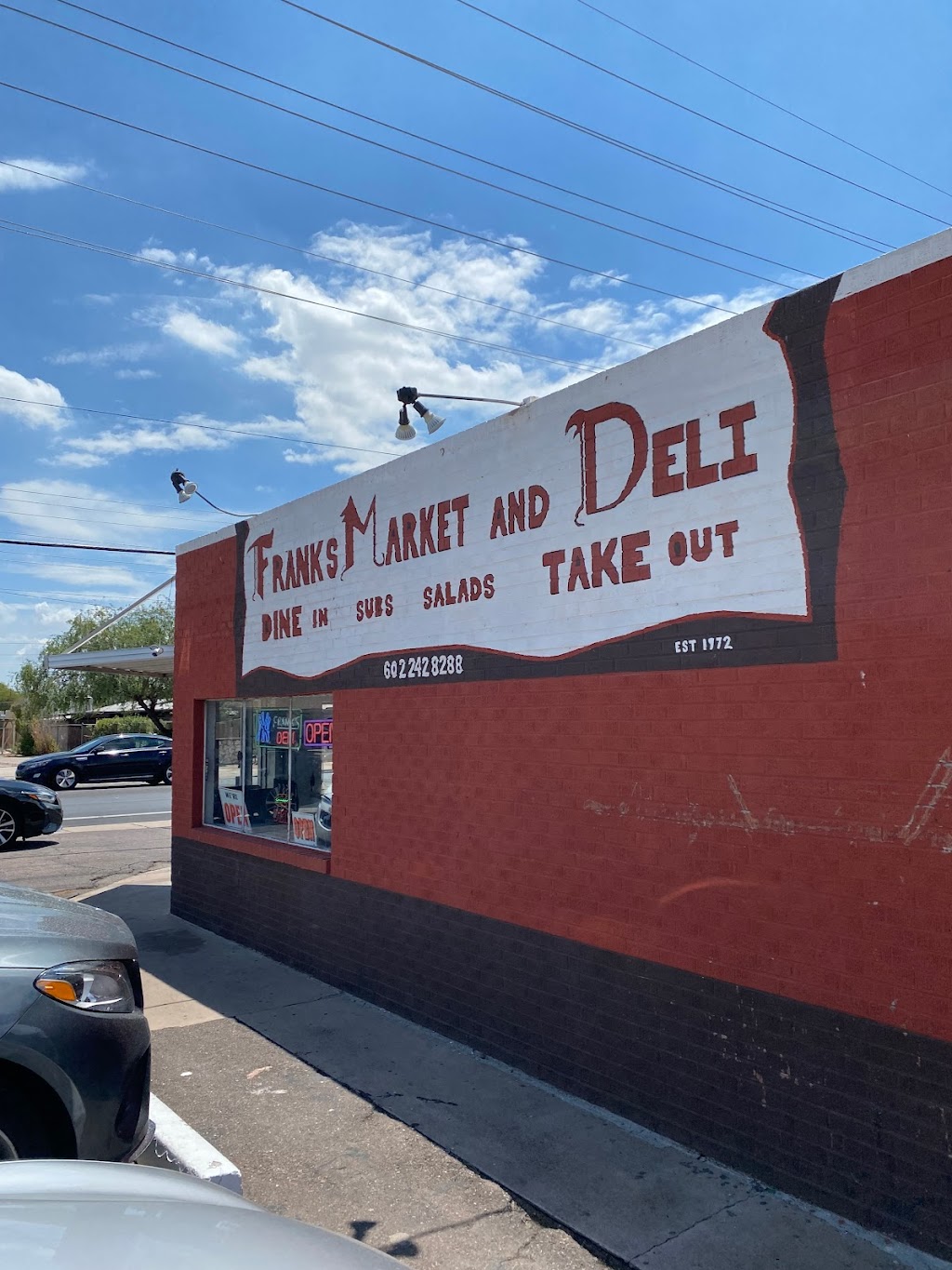 Franks Deli | restaurant | 2301 W Orange Dr, Phoenix, AZ 85015, USA | 6022428288 OR +1 602-242-8288