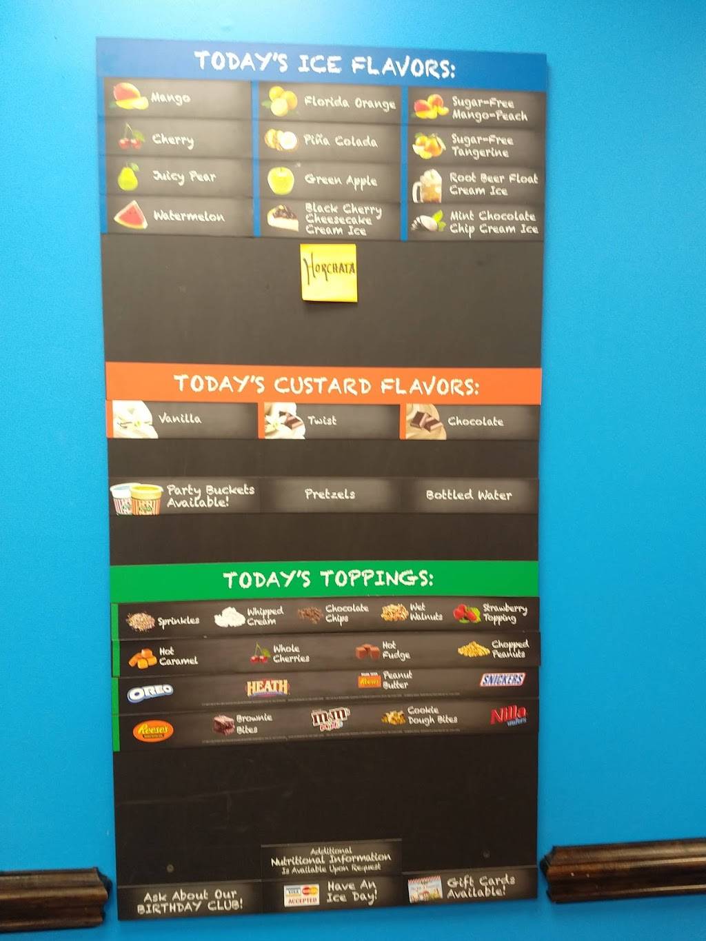 Ritas Italian Ice & Frozen Custard | restaurant | 534 W Broad St, Quakertown, PA 18951, USA | 2673739120 OR +1 267-373-9120