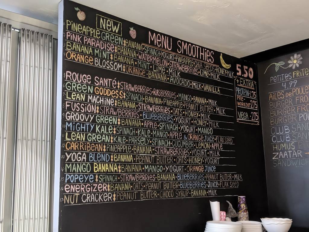 Rouge Santé | restaurant | 8305 Chemin de la Côte-de-Liesse, Saint-Laurent, QC H4T 1G5, Canada | 4384760540 OR +1 438-476-0540