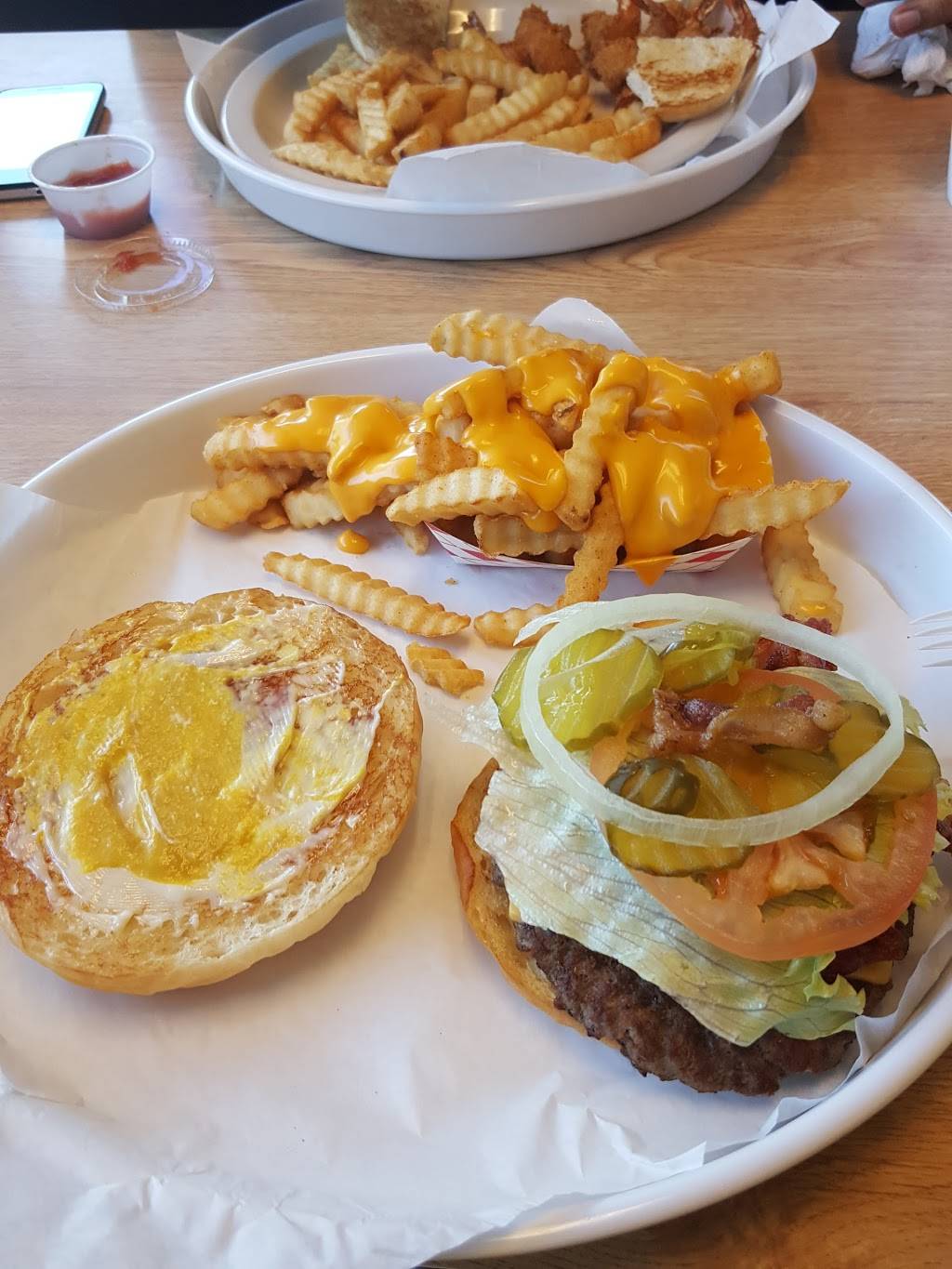 Burger Tex | restaurant | 5610 Gessner Rd, Houston, TX 77041, USA | 7138950991 OR +1 713-895-0991