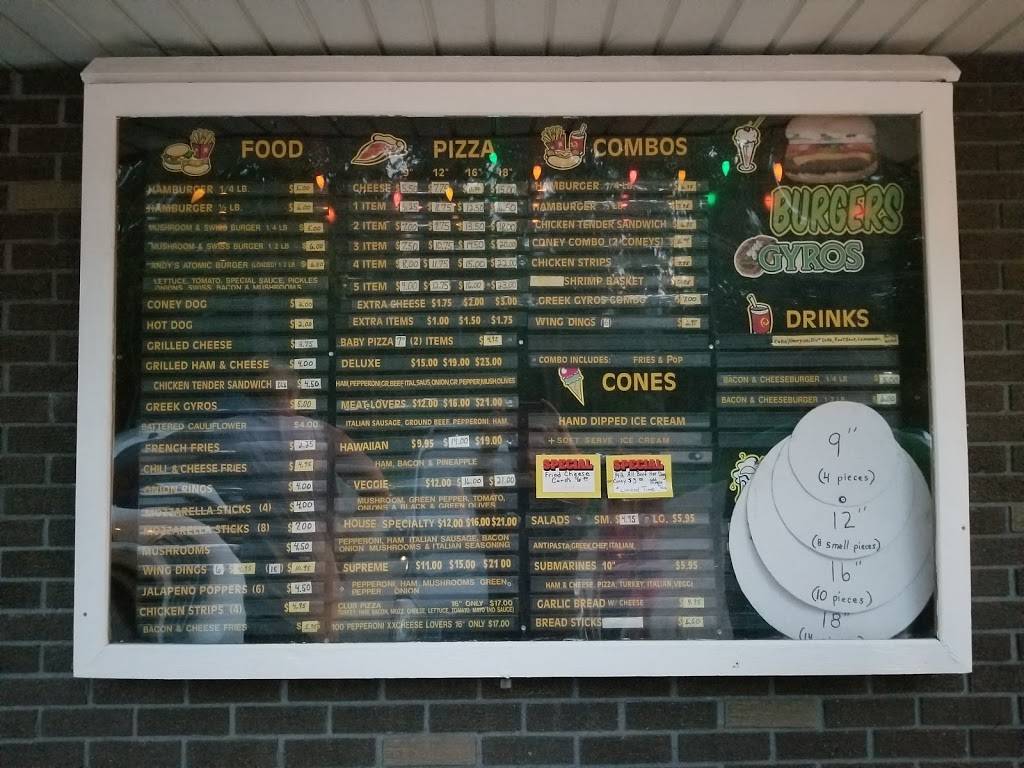 Andys Pizzeria | restaurant | 303 W Higgins Lake Dr, Roscommon, MI 48653, USA | 9898215553 OR +1 989-821-5553