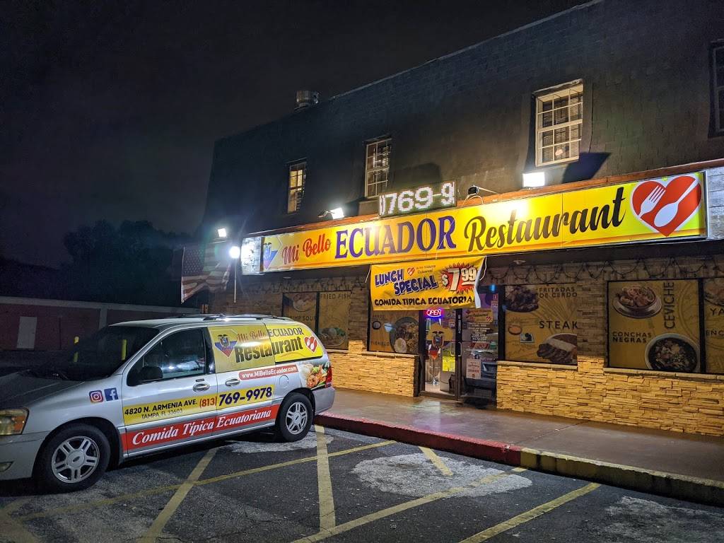 Mi Bello Ecuador restaurante | restaurant | 4820 N Armenia Ave, Tampa, FL 33603, USA | 8137699978 OR +1 813-769-9978
