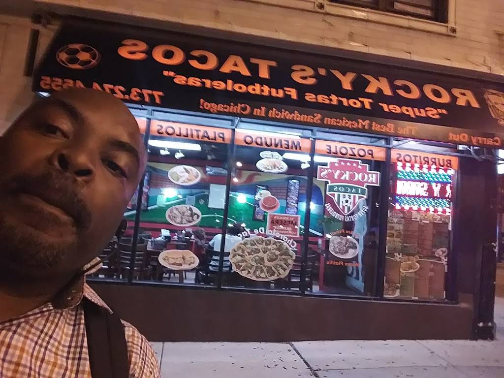 Rockys Tacos | meal takeaway | 7043 N Clark St, Chicago, IL 60626, USA | 7732744555 OR +1 773-274-4555