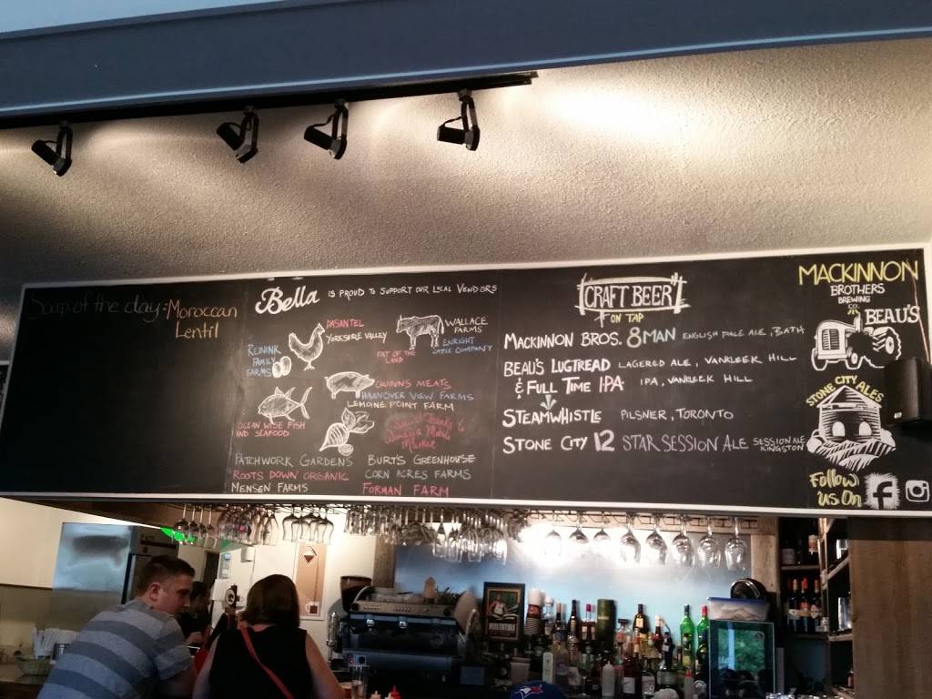 Bella Bistro | restaurant | 4050 Bath Rd, Kingston, ON K7M 4Y4, Canada | 6136344050 OR +1 613-634-4050