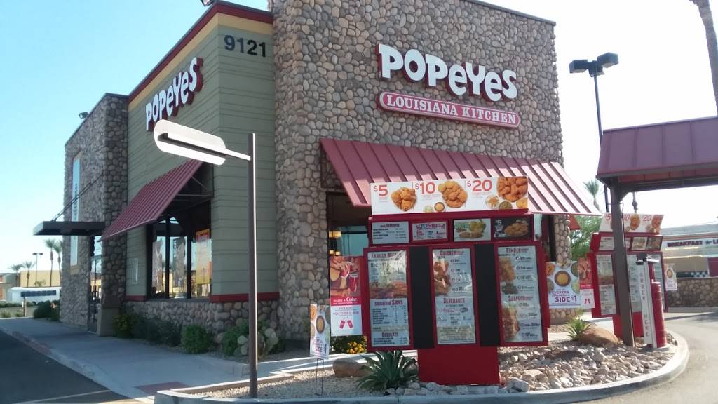 Popeyes Louisiana Kitchen | restaurant | 9121 E Indian Bend Rd, Scottsdale, AZ 85250, USA | 4804346682 OR +1 480-434-6682