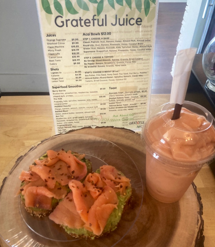 Grateful Juice Bar | restaurant | 619 Breakers Ave Suite 2, Fort Lauderdale, FL 33304, USA | 7864705652 OR +1 786-470-5652