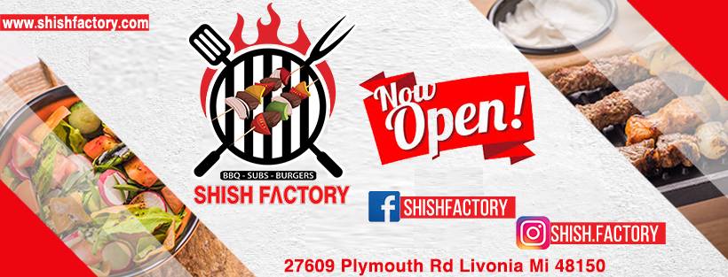 Shish Factory | restaurant | 27609 Plymouth Rd, Livonia, MI 48150, USA | 7347721010 OR +1 734-772-1010