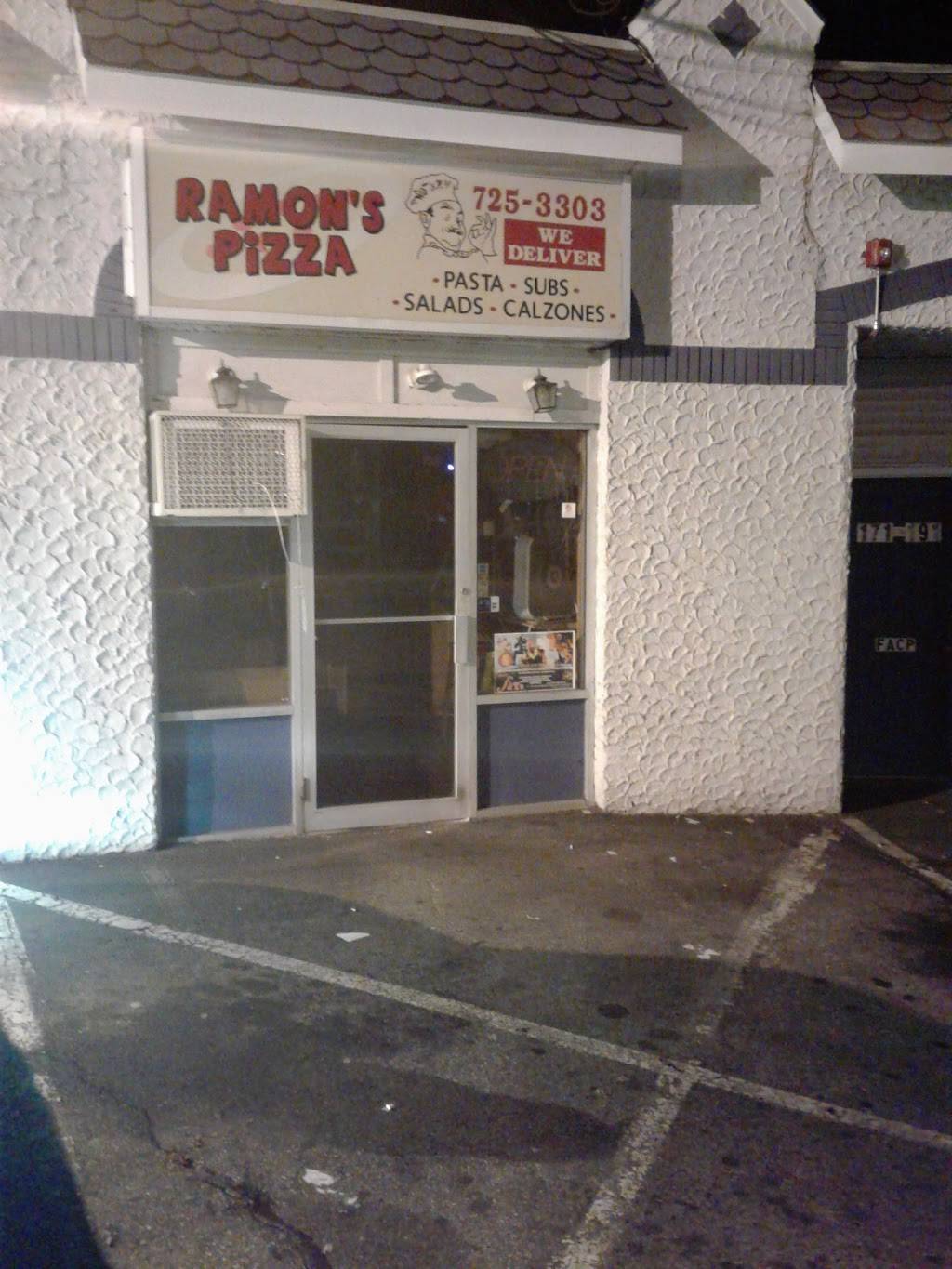 Ramons Pizza | restaurant | 171 Pawtucket Ave, Pawtucket, RI 02860, USA | 4017253303 OR +1 401-725-3303