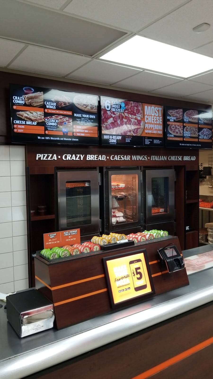 Little Caesars Pizza | meal takeaway | 2210 Cottage Ave, Bloomington, IL 61701, USA | 3098211111 OR +1 309-821-1111
