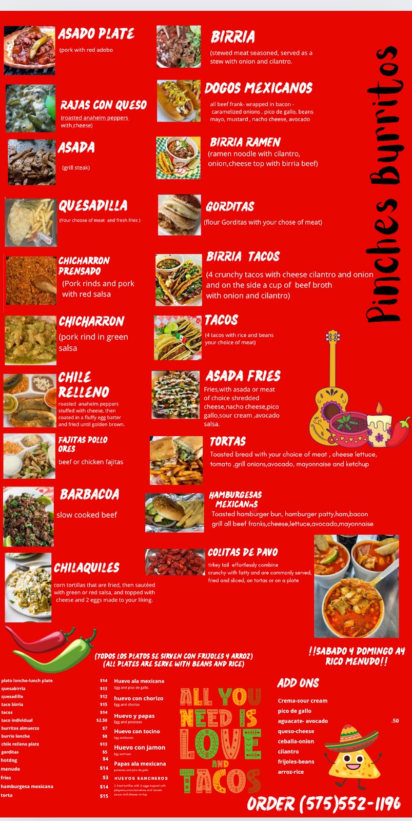 Pinches Burritos | restaurant | 301 E Kansas Ave, Jal, NM 88252, USA | 5755521196 OR +1 575-552-1196