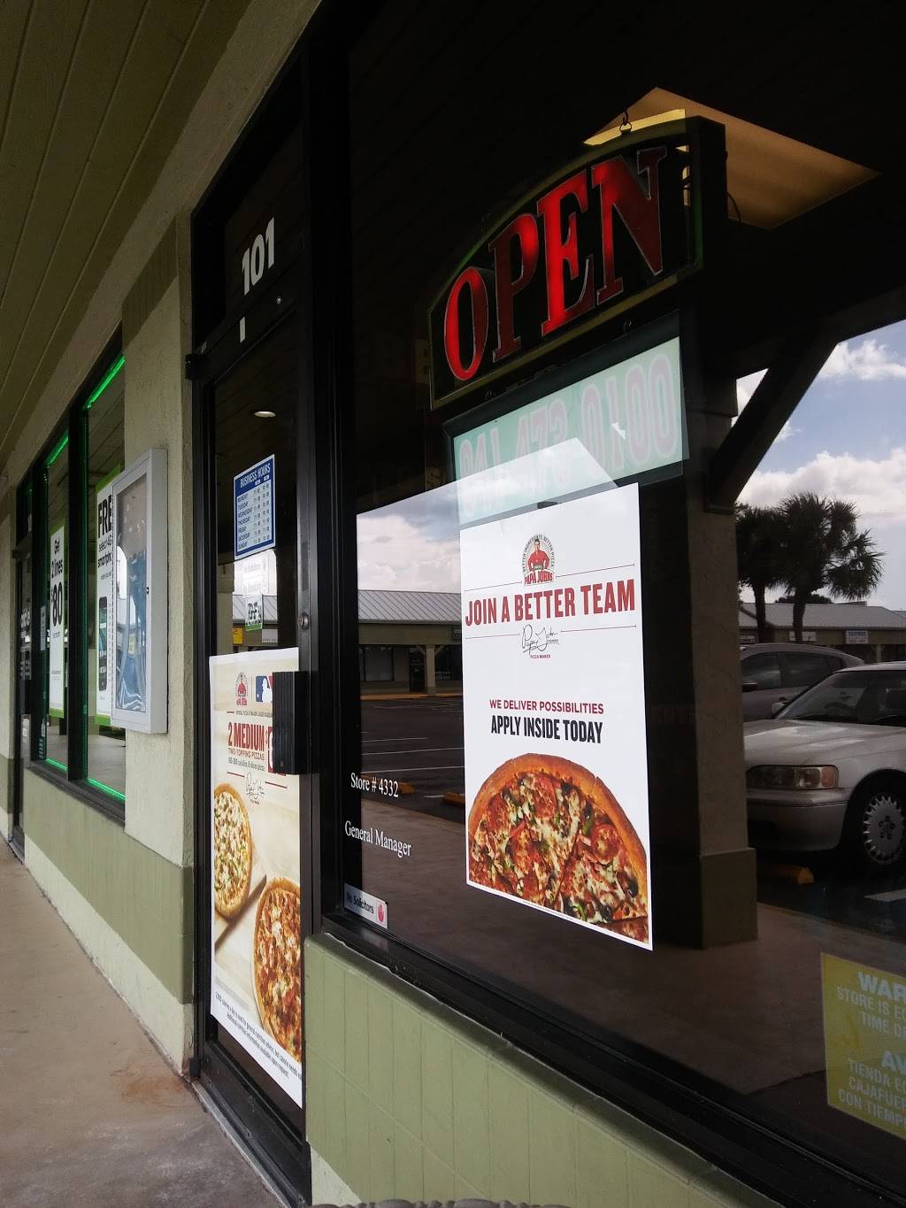 Papa Johns Pizza | restaurant | 2828 S McCall Rd Ste 101, Englewood, FL 34224, USA | 9414730100 OR +1 941-473-0100