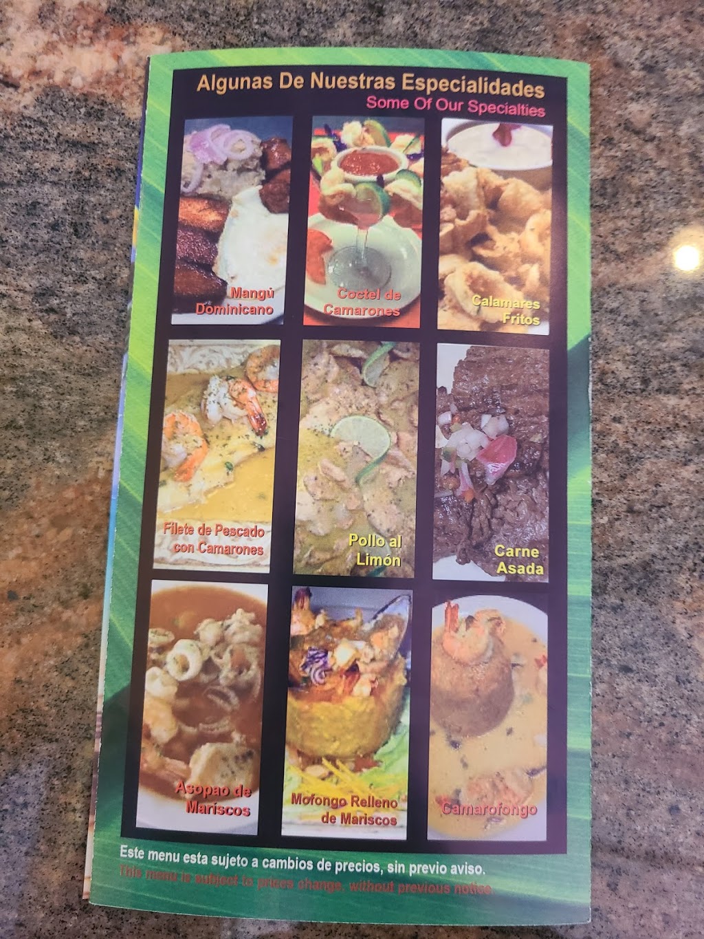 Punta Cana Restaurant | restaurant | 9119 Taft St, Pembroke Pines, FL 33024, USA | 9548851225 OR +1 954-885-1225