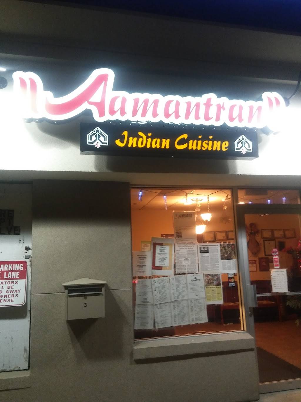 Aamantran | restaurant | 1594 U.S. 9 #3, Toms River, NJ 08755, USA | 7323415424 OR +1 732-341-5424