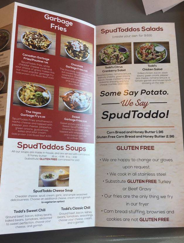 SpudToddos | restaurant | 7251 Plaza Center Dr #120, West Jordan, UT 84084, USA | 8012804099 OR +1 801-280-4099