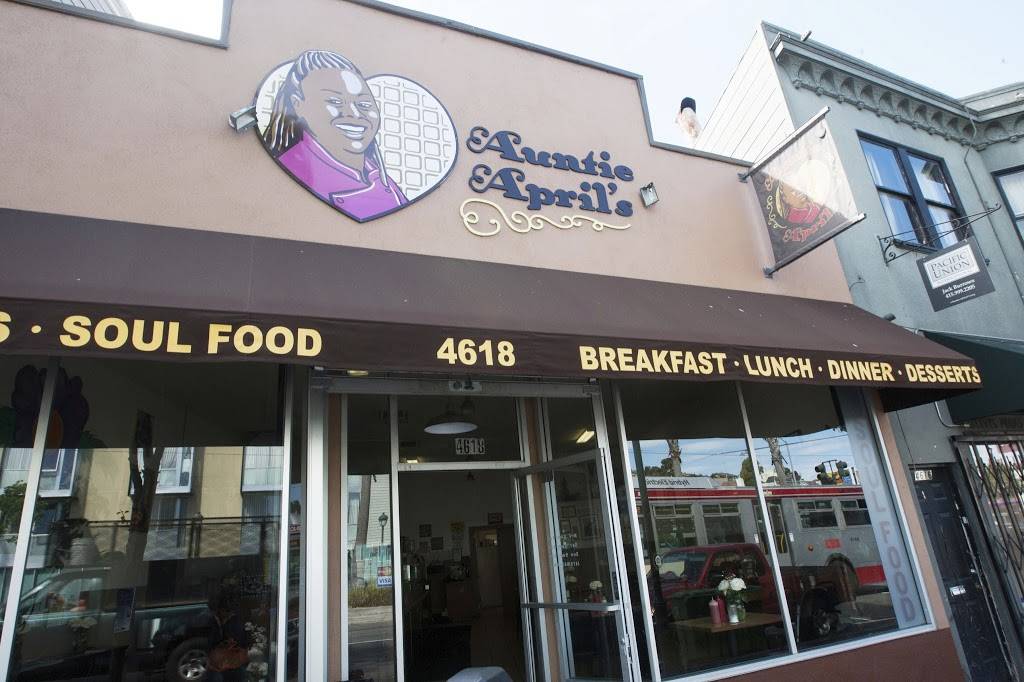 Auntie Aprils Chicken, Waffles, & Soul Food Restaurant | restaurant | 4618 3rd St, San Francisco, CA 94124, USA | 4156434983 OR +1 415-643-4983