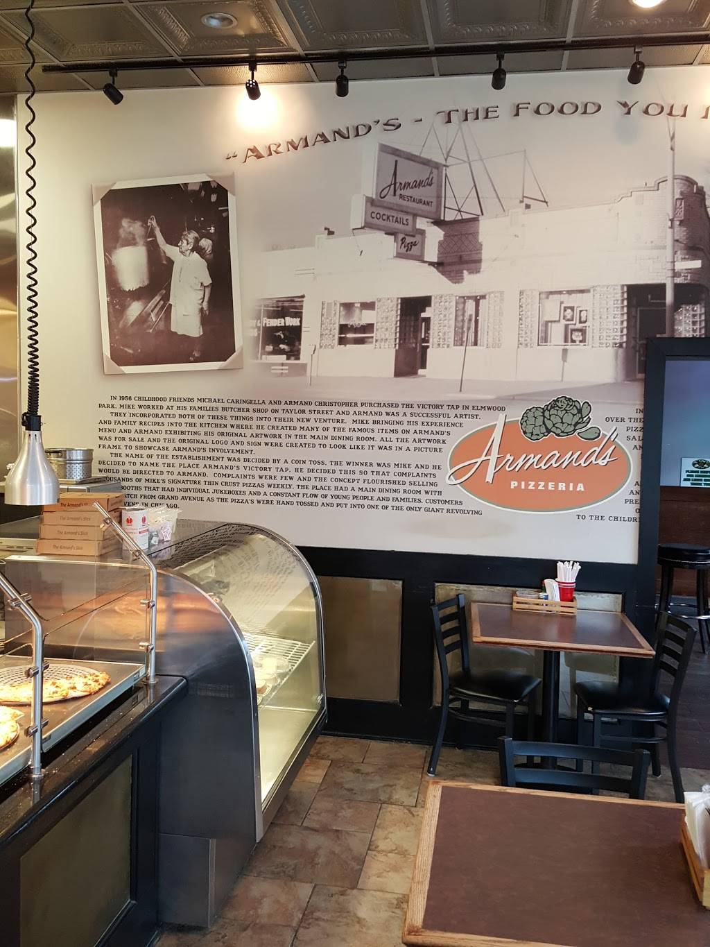 Armands Pizzeria | restaurant | 7650 W North Ave, Elmwood Park, IL 60707, USA | 7084565200 OR +1 708-456-5200