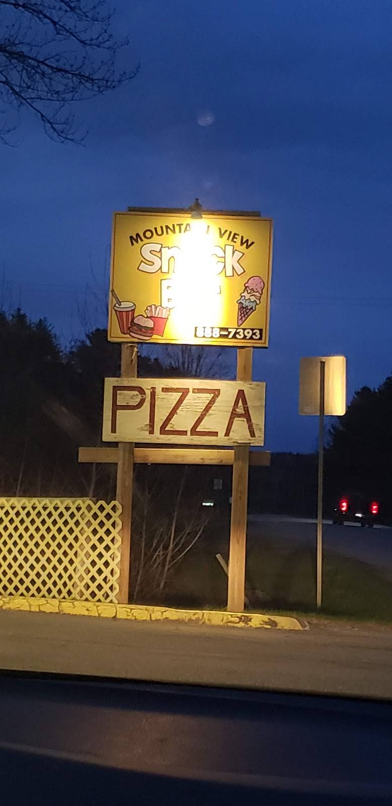 Mountain View Snack Bar | restaurant | VT-15, Morristown, VT 05661, USA | 8028887393 OR +1 802-888-7393