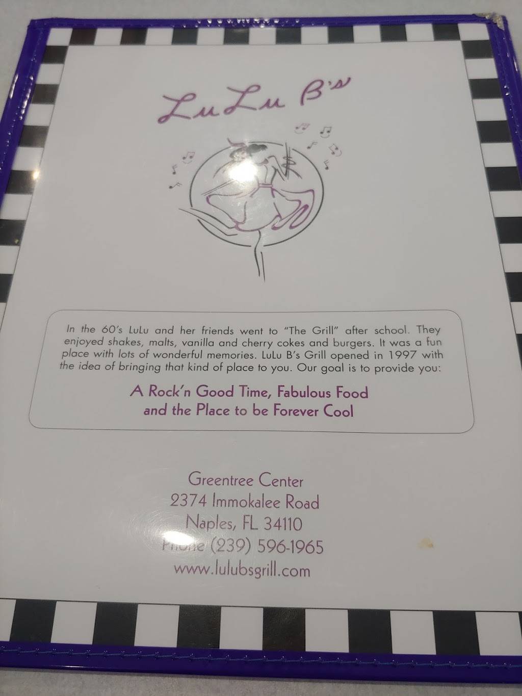 LuLu Bs Diner | restaurant | 2374 Immokalee Rd, Naples, FL 34110, USA | 2395961965 OR +1 239-596-1965