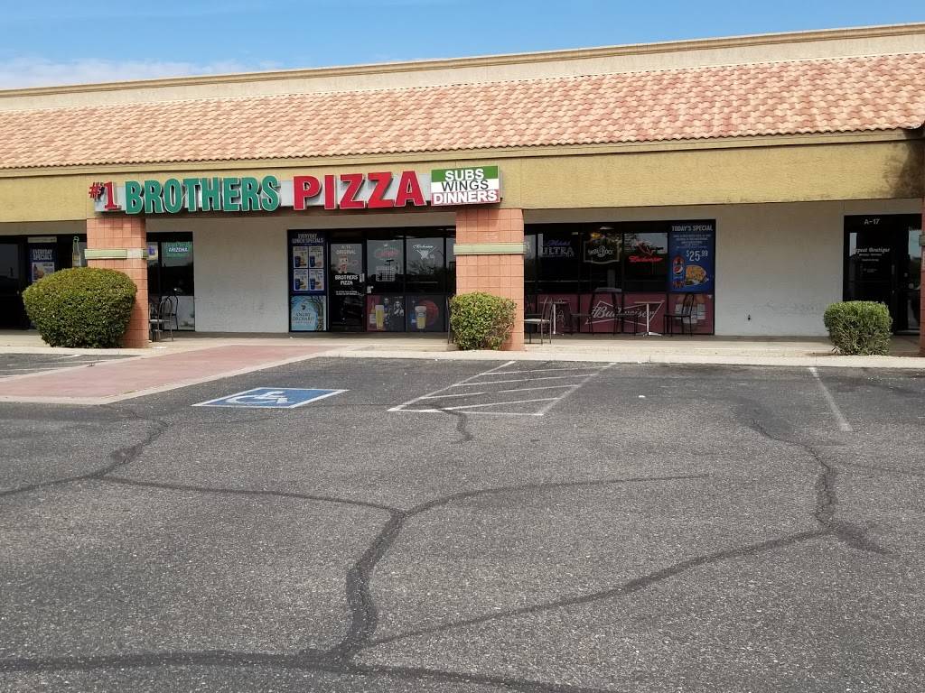 Original #1 Brothers Pizza | restaurant | 7440 W Cactus Rd # A15, Peoria, AZ 85381, USA | 6234864111 OR +1 623-486-4111