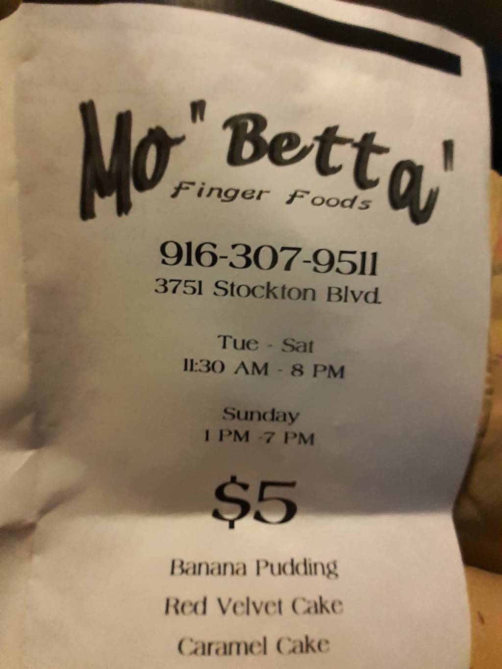 Mo Betta | restaurant | 3751 Stockton Blvd, Sacramento, CA 95820, USA | 9163079511 OR +1 916-307-9511